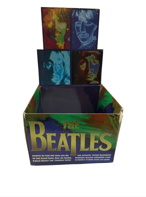 The Beatles — Authentic Vintage BeatleBilia Empty Display Box (1996) 🎸