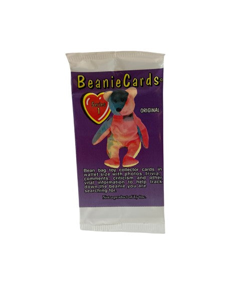 Beanie Cards Series 1 Original Trading Card Pack (1998)