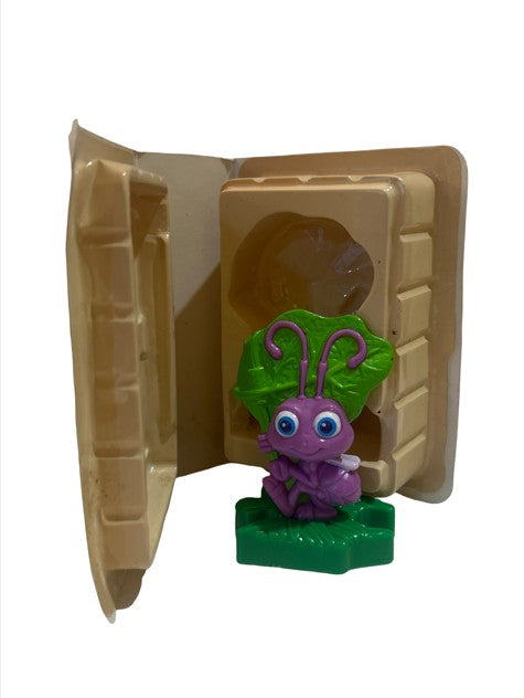 Disney Pixar A Bug's Life Dot Figure with VHS Clamshell Case