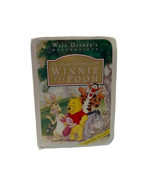 Walt Disney's Winnie the Pooh Tigger Figure with VHS Clamshell Case