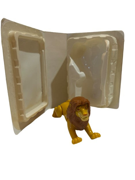 Walt Disney's The Lion King Mufasa Figure with VHS Clamshell Case