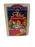 Alice in Wonderland Walt Disney Masterpiece Collection VHS tape