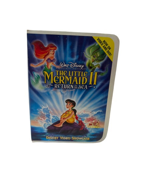 The Little Mermaid II Return to the Sea Walt Disney VHS tape Disney Video Showcase edition
