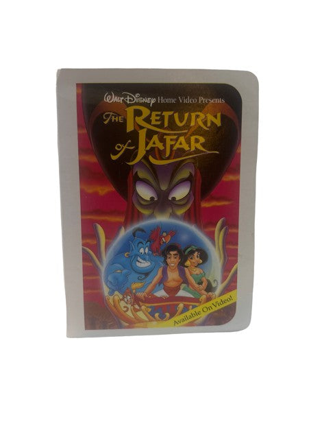 Walt Disney Home Video The Return of Jafar VHS clamshell case cover