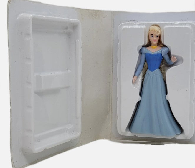 Aurora Sleeping Beauty PVC figure in blue gown in original white clamshell tray