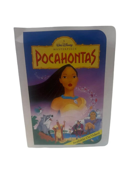 Walt Disney Masterpiece Pocahontas VHS clamshell case cover