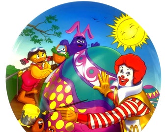 McDonald's 1998 Collector Plate: Easter Egg Design