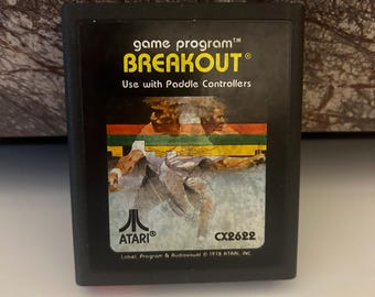 Breakout Atari, 1978, Sold As Is (Cartridge Only)