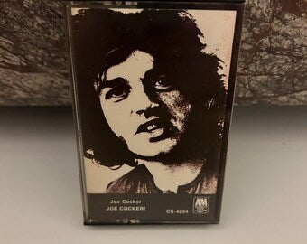 Joe Cocker Vintage Cassette Tape