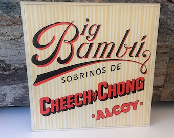 Cheech and Chong 1972 LP Vinyl Record Big Bambu Album