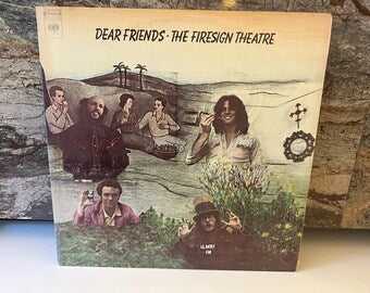 The Firesign Theatre 1972 Double Vinyl Dear Friends Album