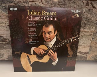 Julian Bream RCA 1969 Vinyl LP Record Classic Guitar Album