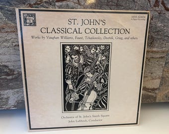 St John's Classical Collection 1981 Double LP Vinyl Vintage