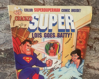 Cracked Super Lois Goes Batty 1997 Issue #13 Summer 97
