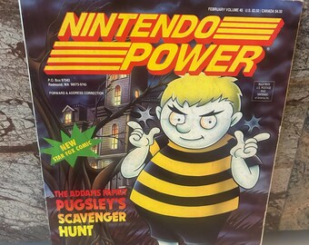 Nintendo Power Volume 45 February 1993 Issue Poster Intact