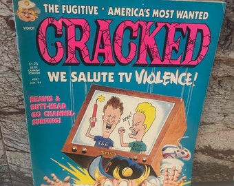 Cracked Beavis and Butthead 1994 Issue #287 January