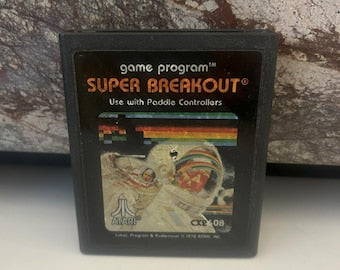 Super Breakout Atari Game, 1978, Sold As Is (Cartridge Only)