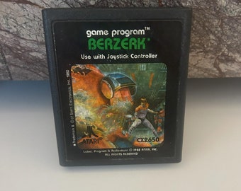 Berzerk 1982 Atari Game Program, Sold As Is (Cartridge Only)