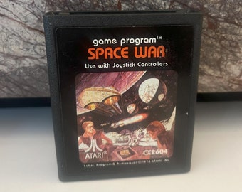 Space War Atari Game Program, 1978, Sold As Is (Cartridge Only)