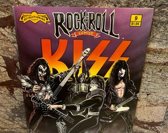 Kiss Rock n' Roll Comic Book No. 9 March 1990, First Printing