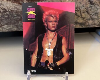 Billy Idol 1991 Trading Card #187