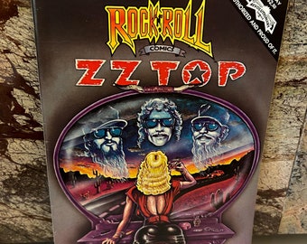 ZZ Top Rock n' Roll Comic Book No. 25 May 1991, First Printing