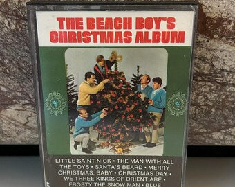 Beach Boys Cassette Christmas Album