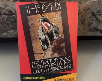 Byrds and Fleetwood Mac Historic Concerts Trading Card #256