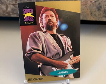 Eric Clapton 1991 Trading Card #3