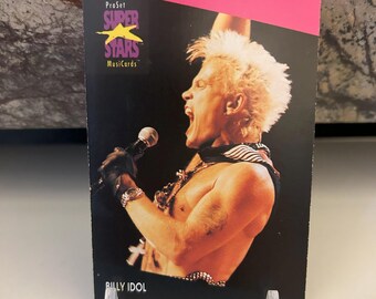 Billy Idol 1991 Trading Card #189