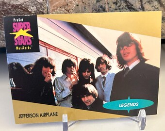 Jefferson Airplane #13 1991 Super Stars Trading Card