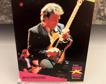 Bruce Springsteen 1991 Trading Card #134