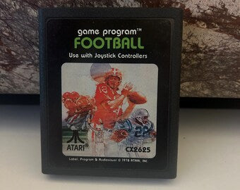 Football Atari, 1978, Sold As Is (Cartridge Only)