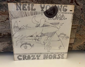 Neil Young 1975 Zuma LP, Vinyl LP Record