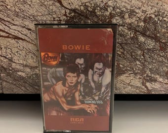 Bowie Diamond Dogs 1974 Cassette