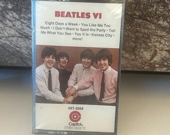 Beatles VI Sealed 1978 Cassette