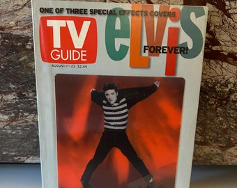 Elvis TV Guide August 2002, Cover One of Three