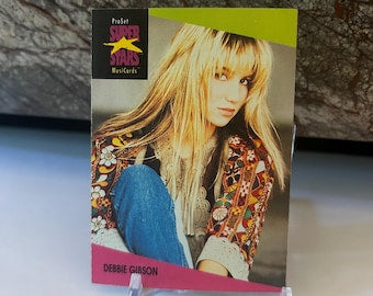 Debbie Gibson 1991 Super Stars Trading Card #44