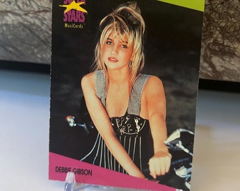 Debbie Gibson 1991 Super Stars Trading Card #45