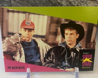 Pet Shop Boys 1991 Trading Card #104