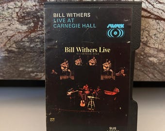 Bill Withers Cassette 1973 Live at Carnegie Hall