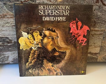 David Frye 1971 LP Vinyl Record Richard Nixon Superstar Album