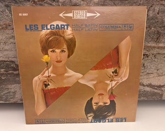 Les Elgart  Vinyl Record Half Satin Half Latin Album