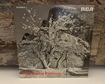 Sammy Cahn 1968 LP Record Christmas in California Vinyl Album