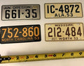 Mini Bike License Plate - 1953 Collection - Choose One General Mills State or Country