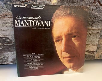 Mantovani Vinyl Record The Incomparable Mantovani and his Orchestra