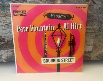 Pete Fountain LP Vinyl Vintage Bourbon Street