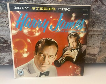 Harry James Vinyl LP Record and his New Swingin Band