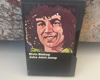 Elvin Bishop 1975 Black Vintage Case Cassette Juke Joint Jump Album