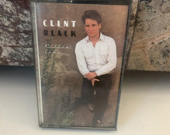 Clint Black 1989 Cassette Killin' Time